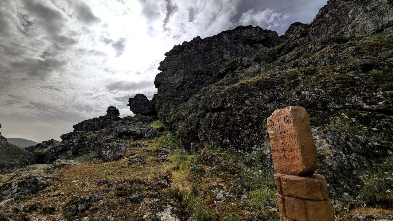 Mapa de la Ruta Mitológica de Cañamero